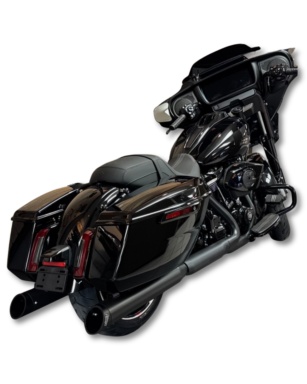 2017–2026 M8 Touring Slip-On Exhaust – Psycho Mufflers by 4DXTreme Custom Pipes